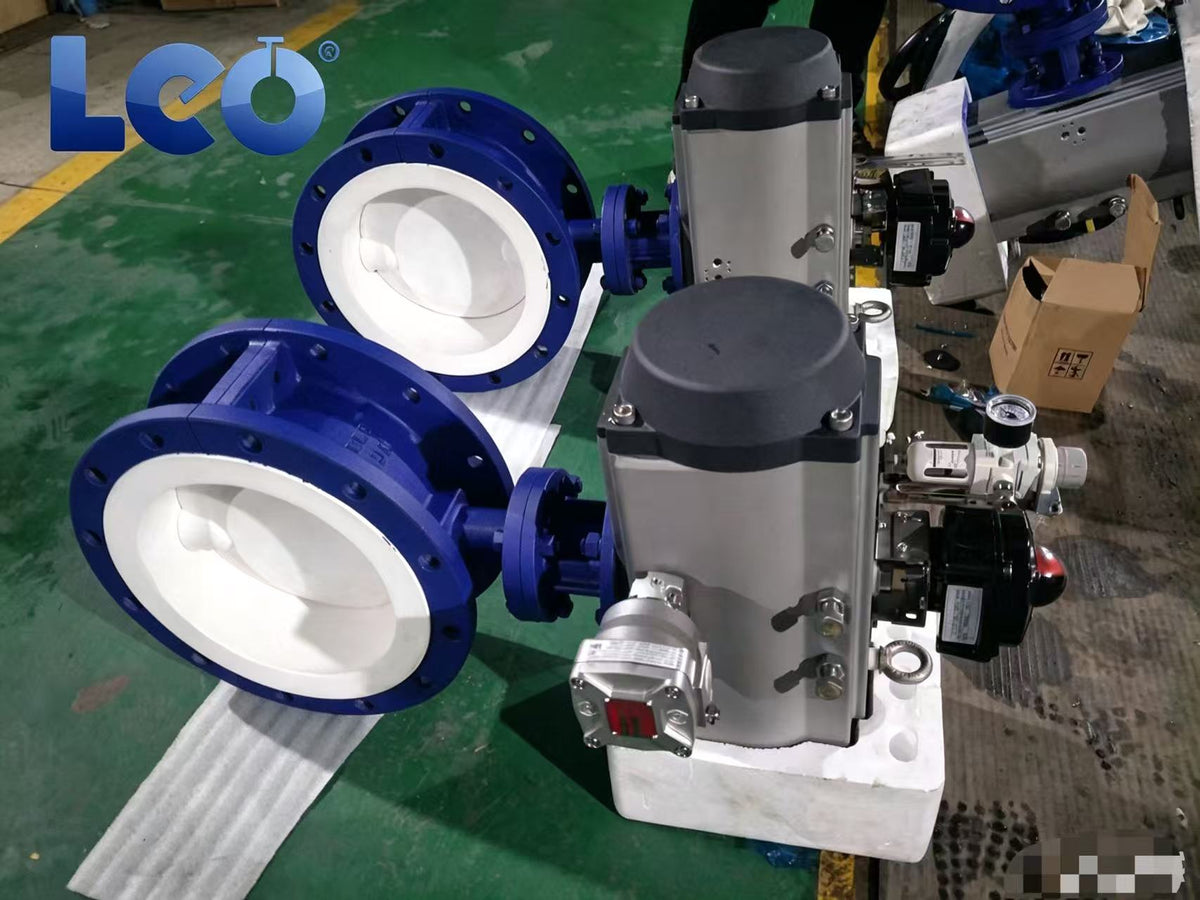 Pneumatic Fully Fluorine-Lined Butterfly Valve