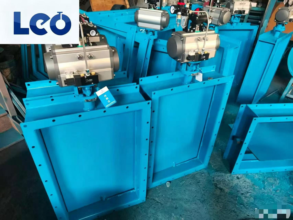 Pneumatic Ventilation Butterfly Valve