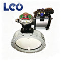 Pneumatic Dust Butterfly Valve with Aluminum Alloy Body
