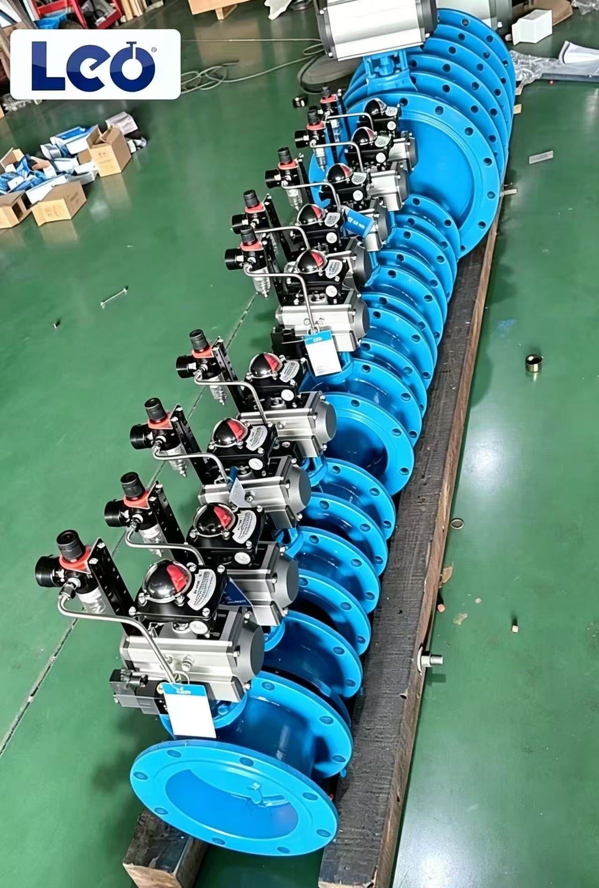 Pneumatic Ventilation Butterfly Valve