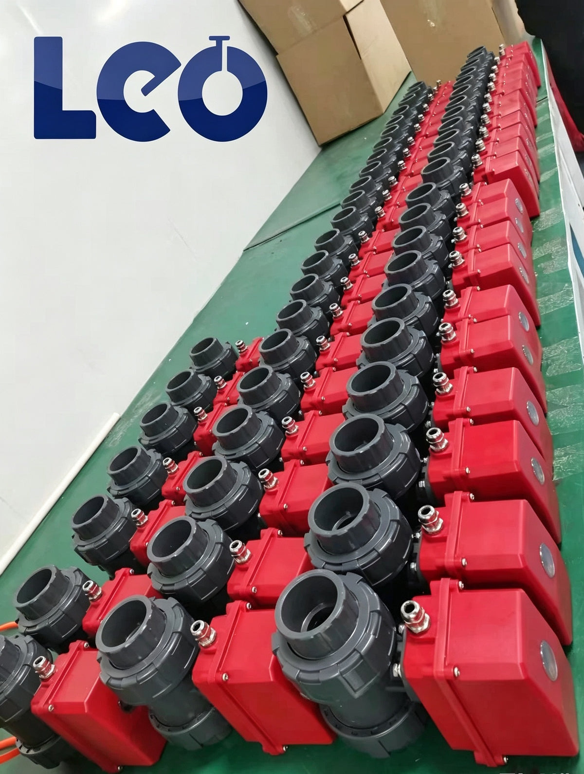 Electric Plastic Ball Valve