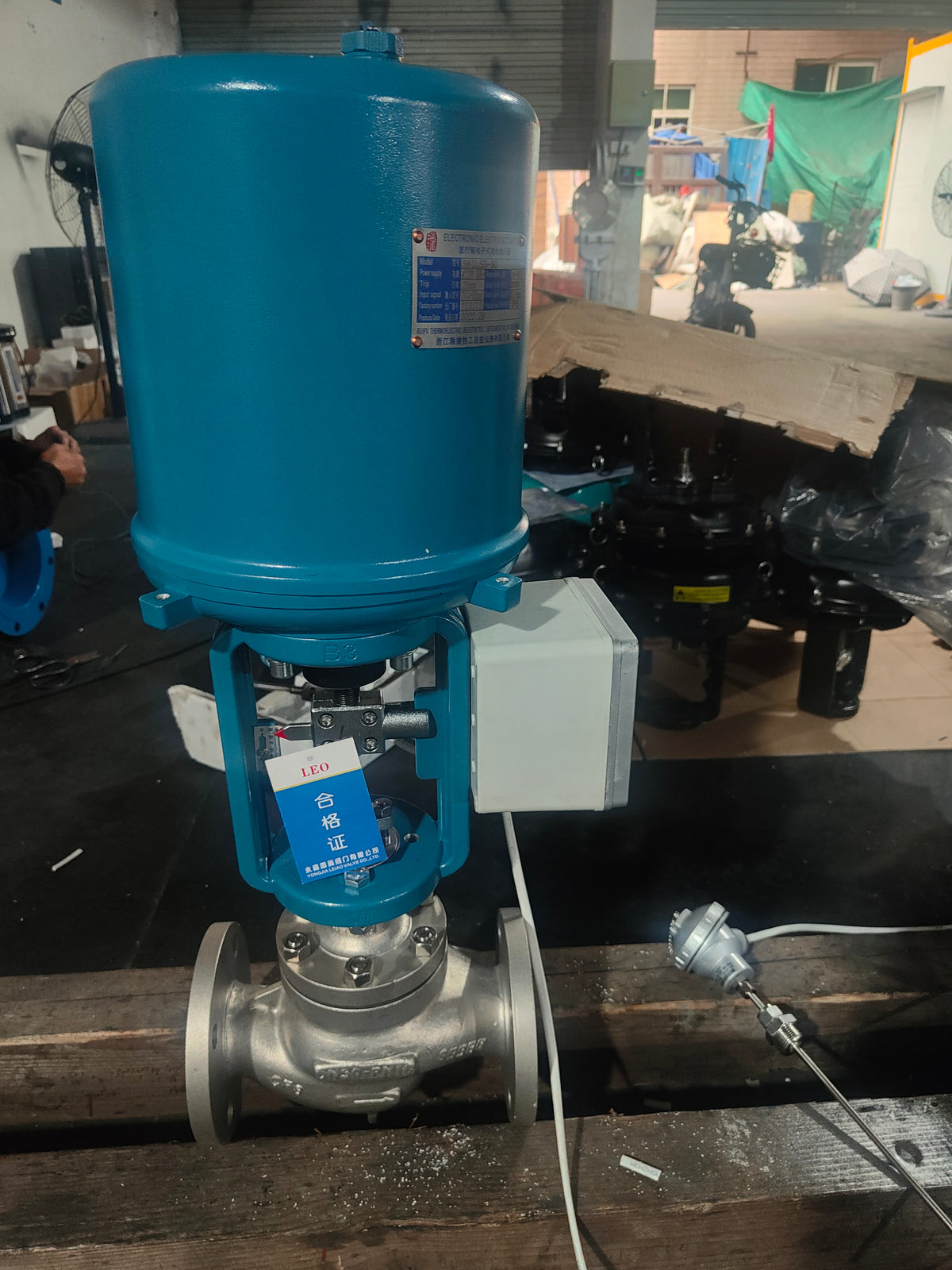 Electric Single-Seat Control Valve